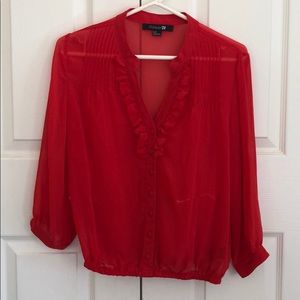Red Forever 21 Top Size S